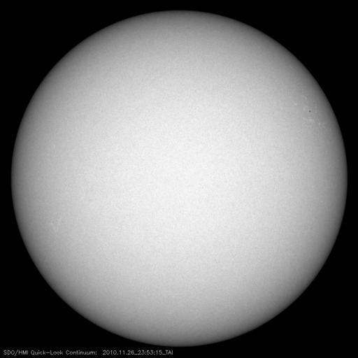 Sunspot regions