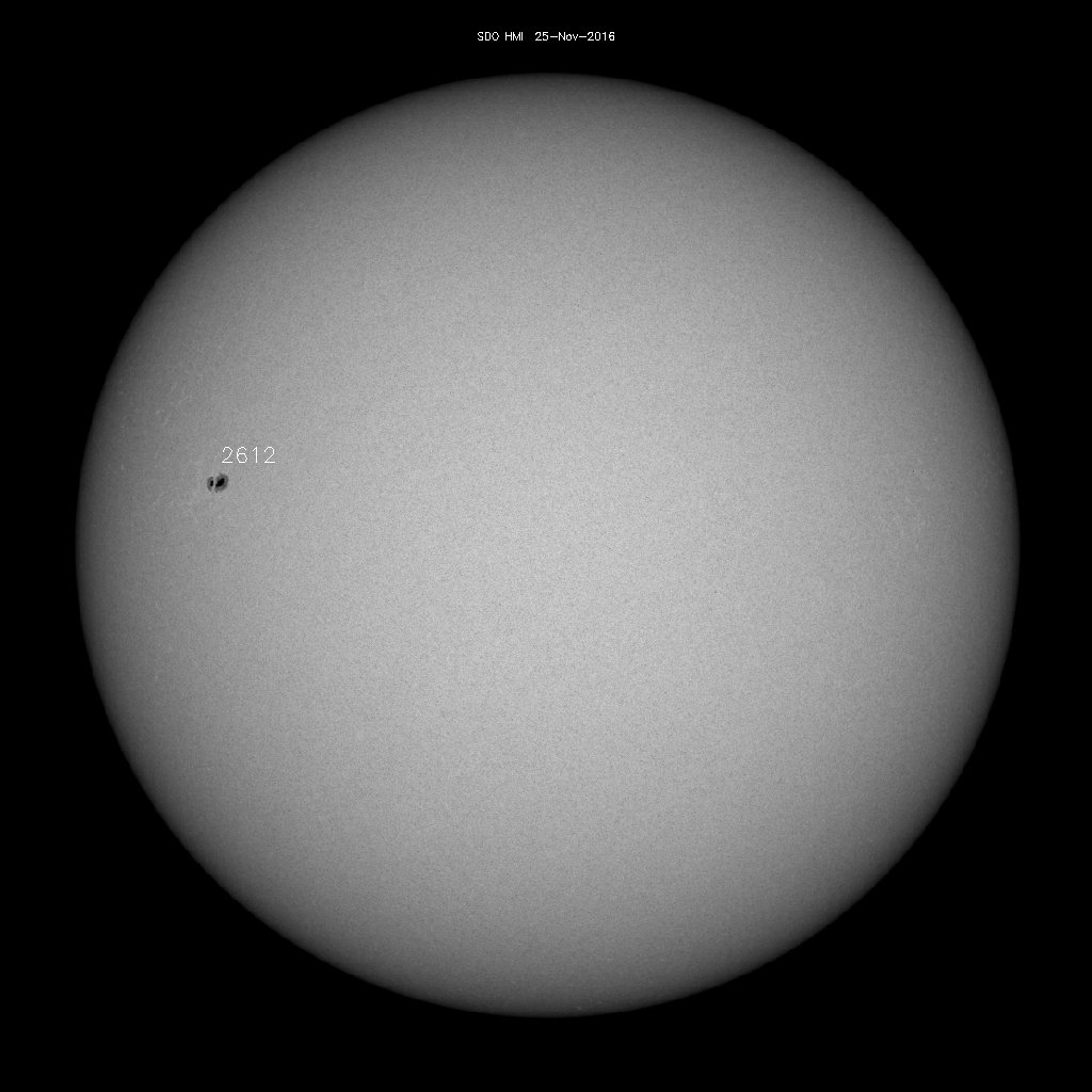 Sunspot regions